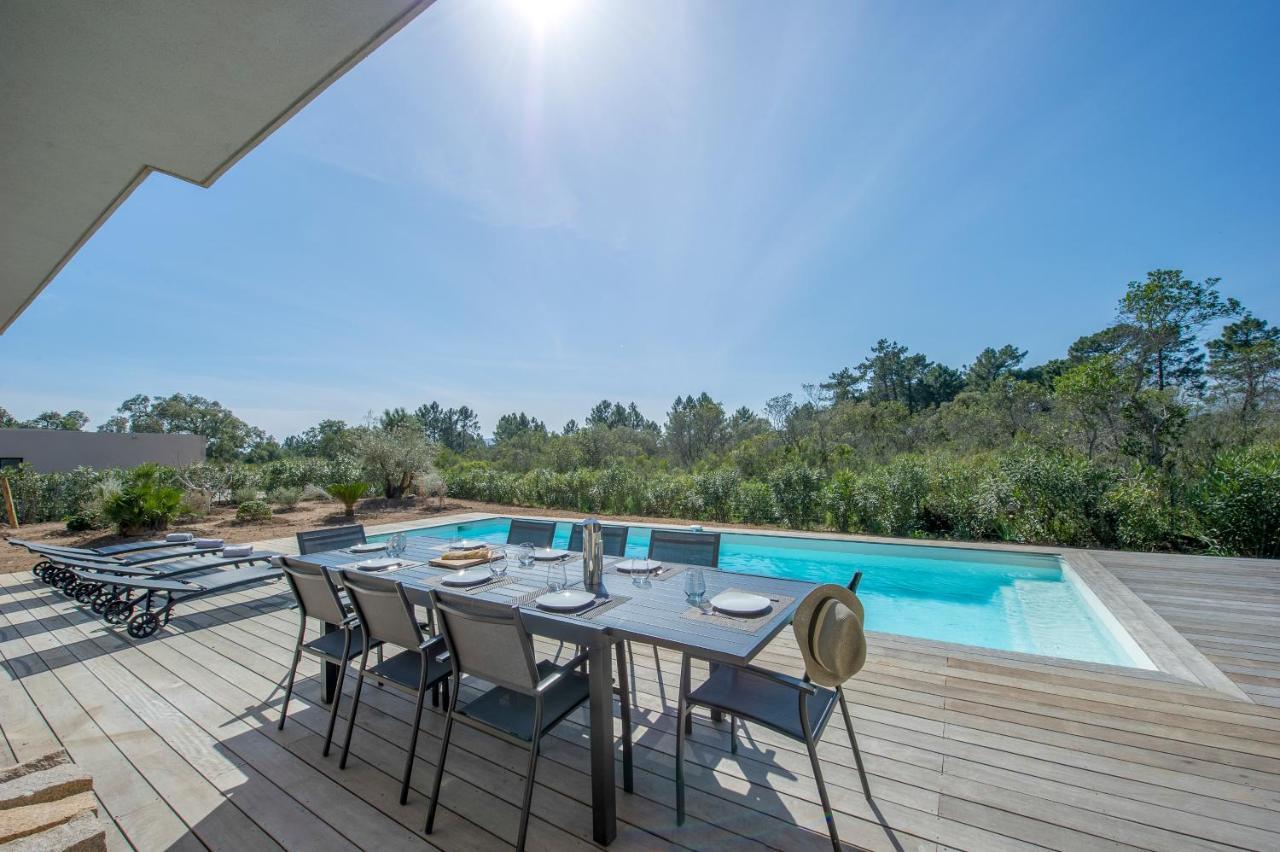 Villa Calme Luxueuse Et Proche Plage Saint-Cyprien Lecci Buitenkant foto