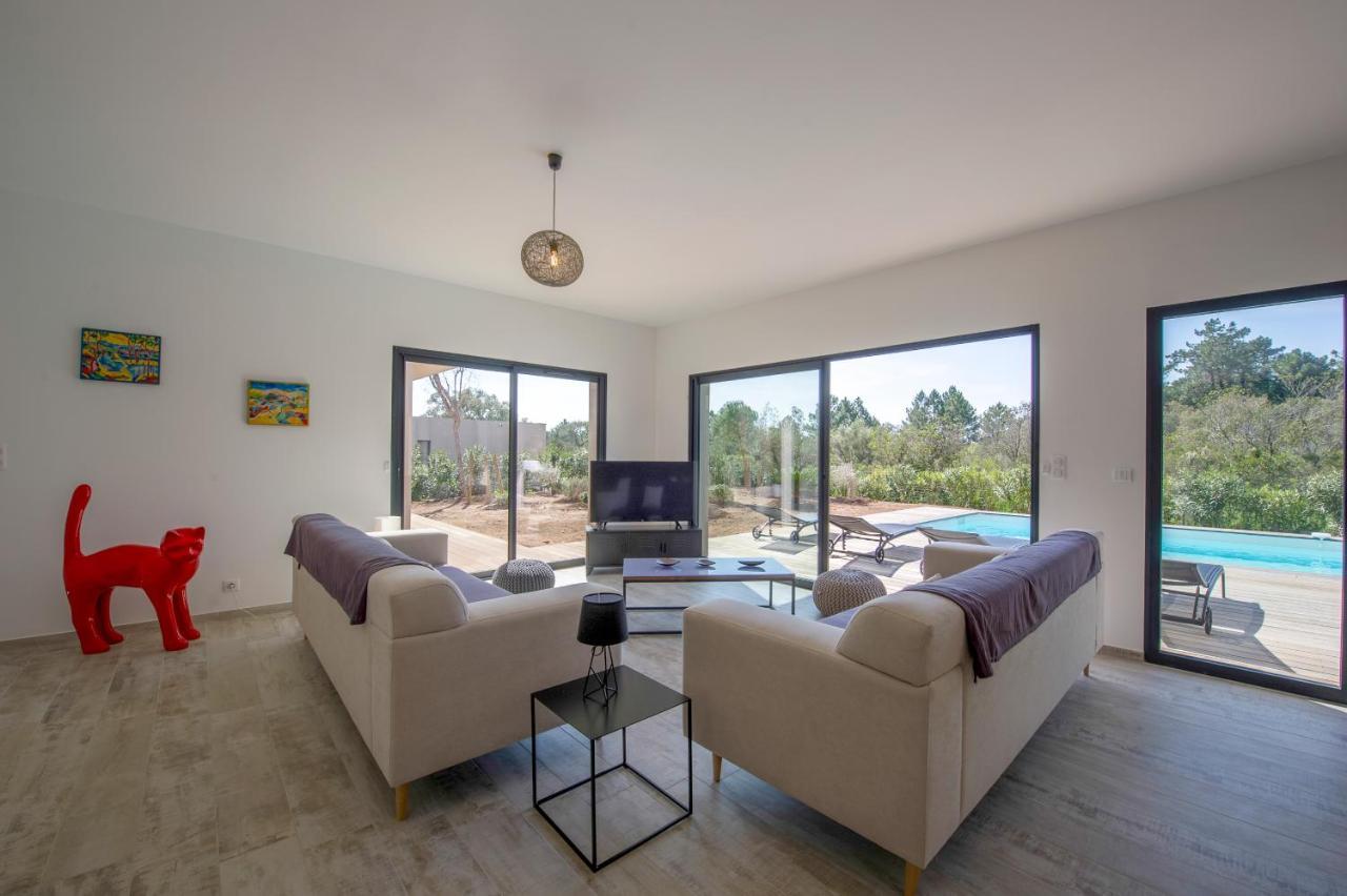 Villa Calme Luxueuse Et Proche Plage Saint-Cyprien Lecci Buitenkant foto